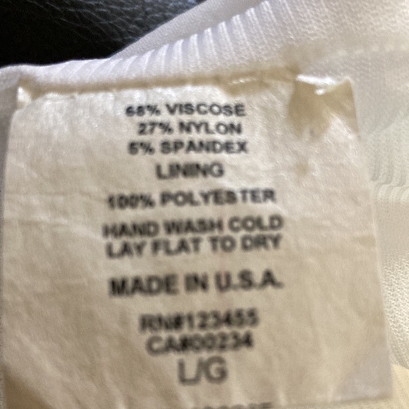 Design Lab size Large White MIDI dress - Picture 8 of 8